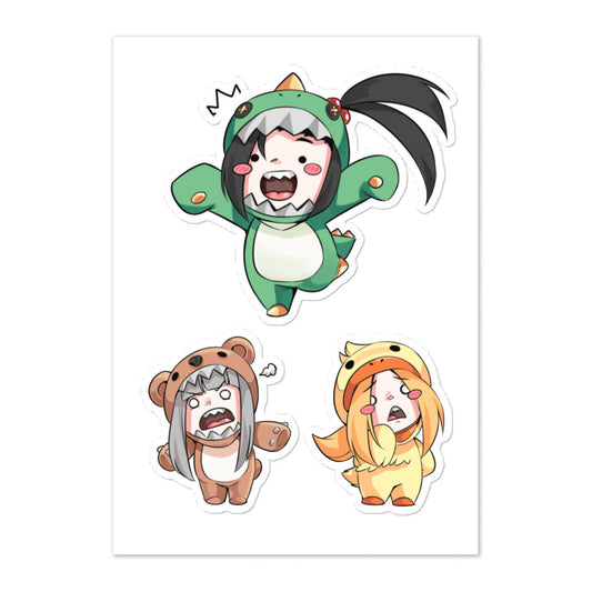 GG Onesies Sticker sheet