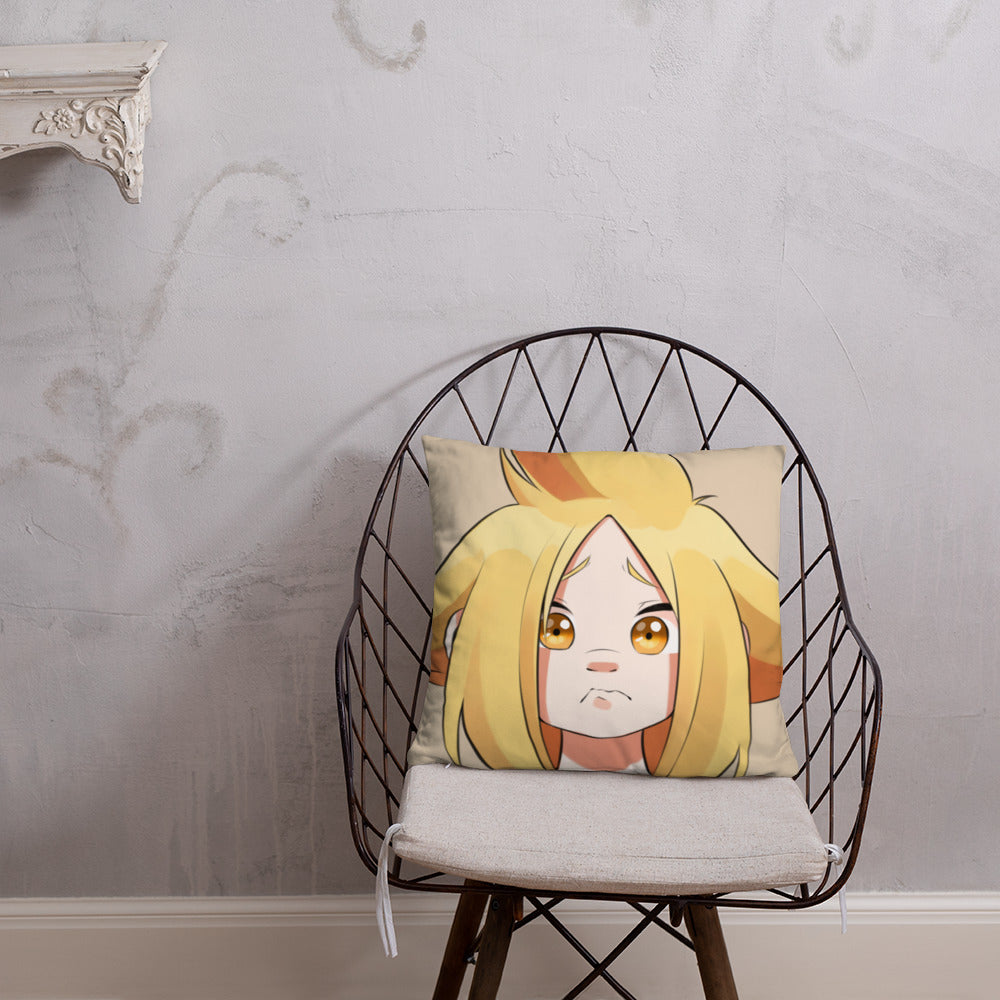 Throw Pillow (Bucki)