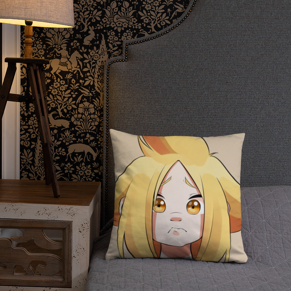 Throw Pillow (Bucki)