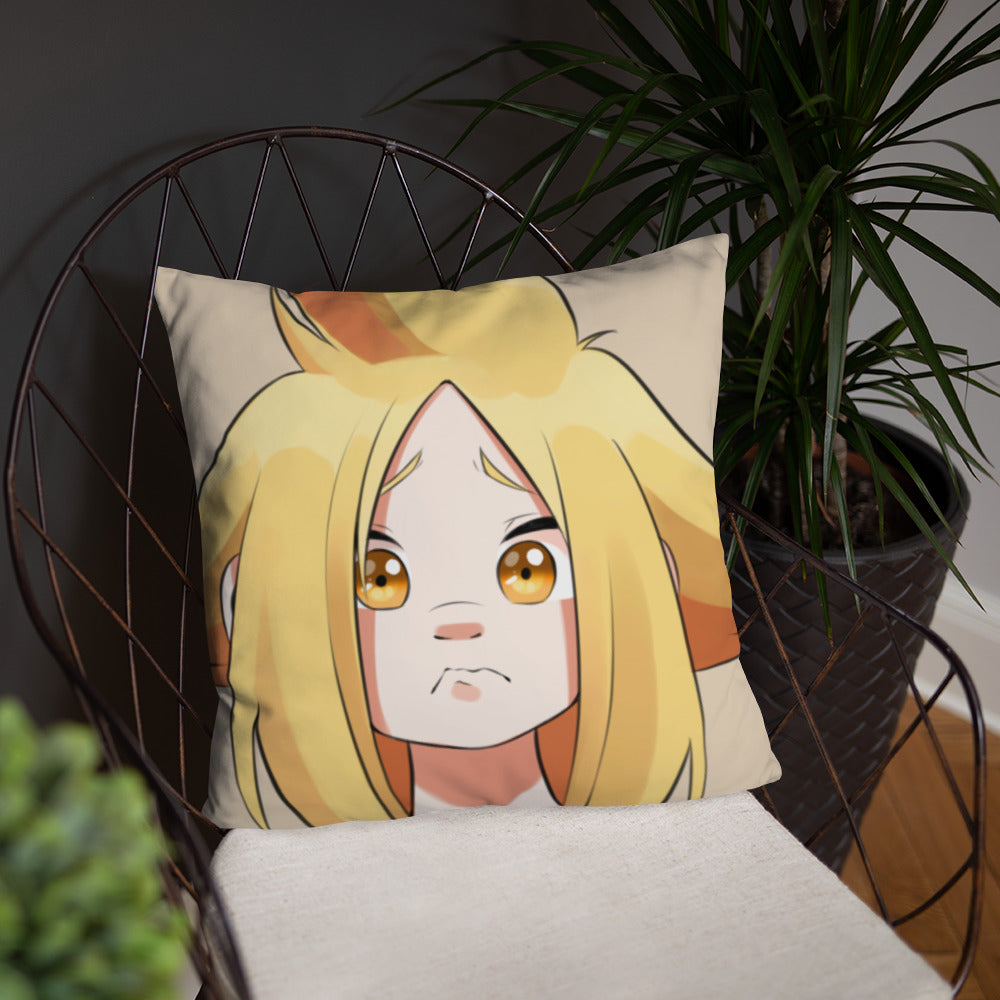 Throw Pillow (Bucki)