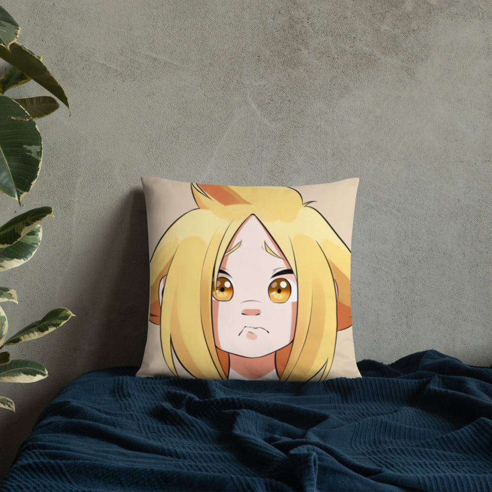 Throw Pillow (Bucki)