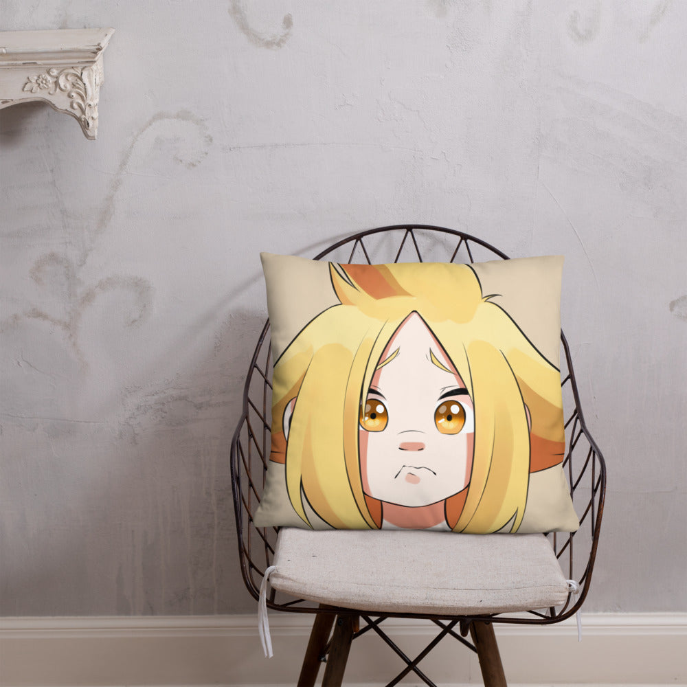 Throw Pillow (Bucki)