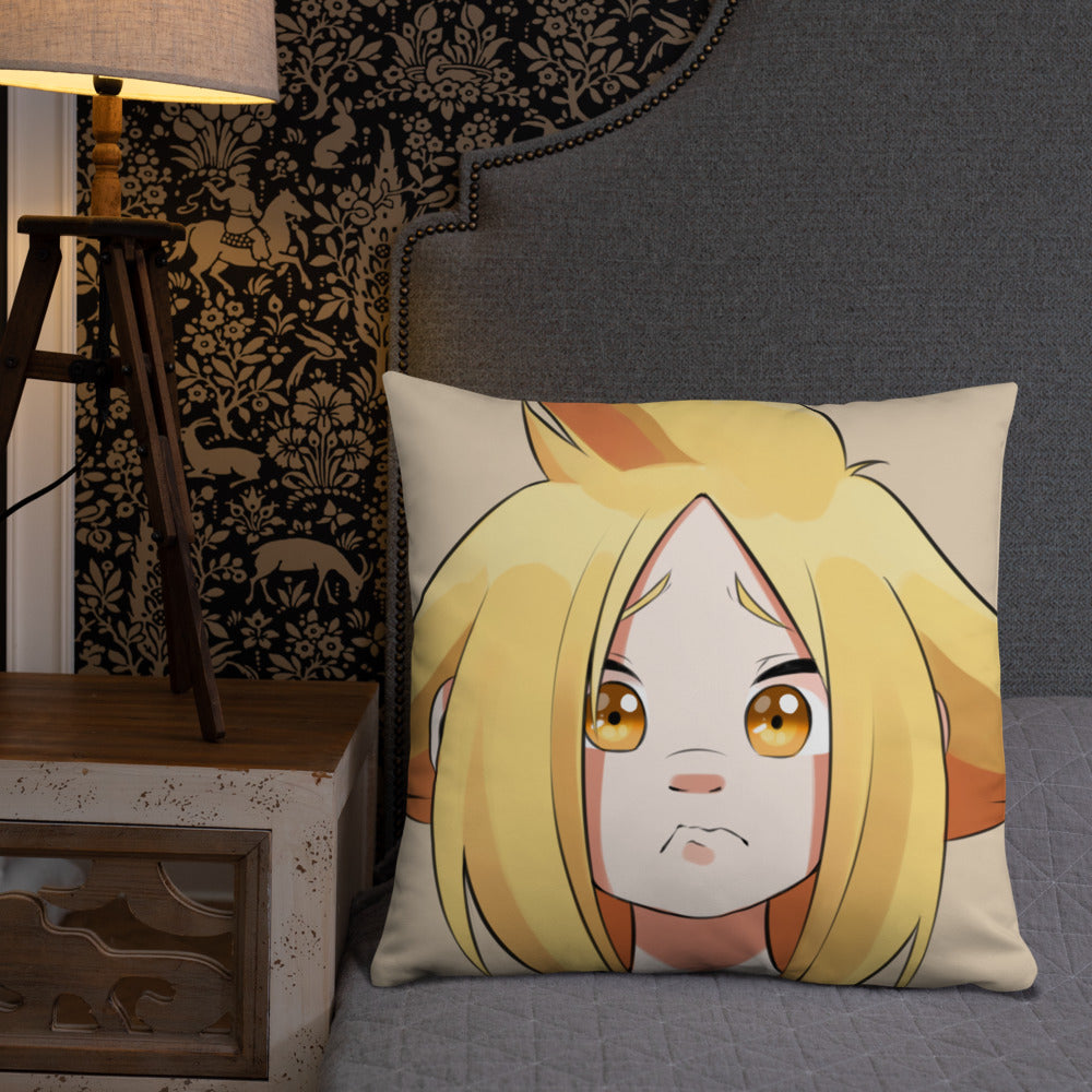 Throw Pillow (Bucki)