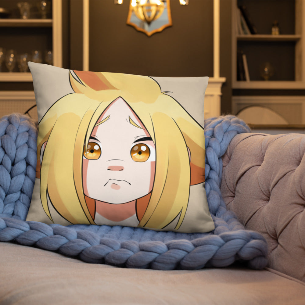 Throw Pillow (Bucki)