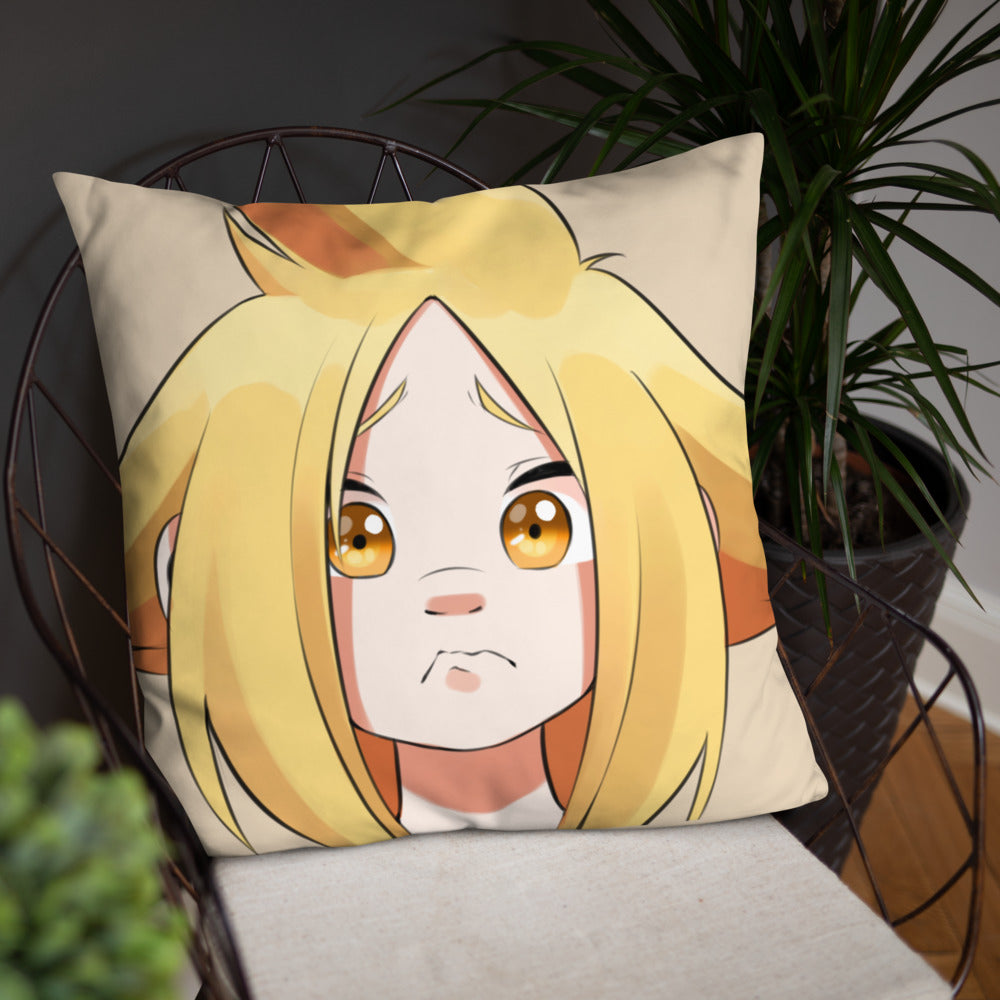 Throw Pillow (Bucki)