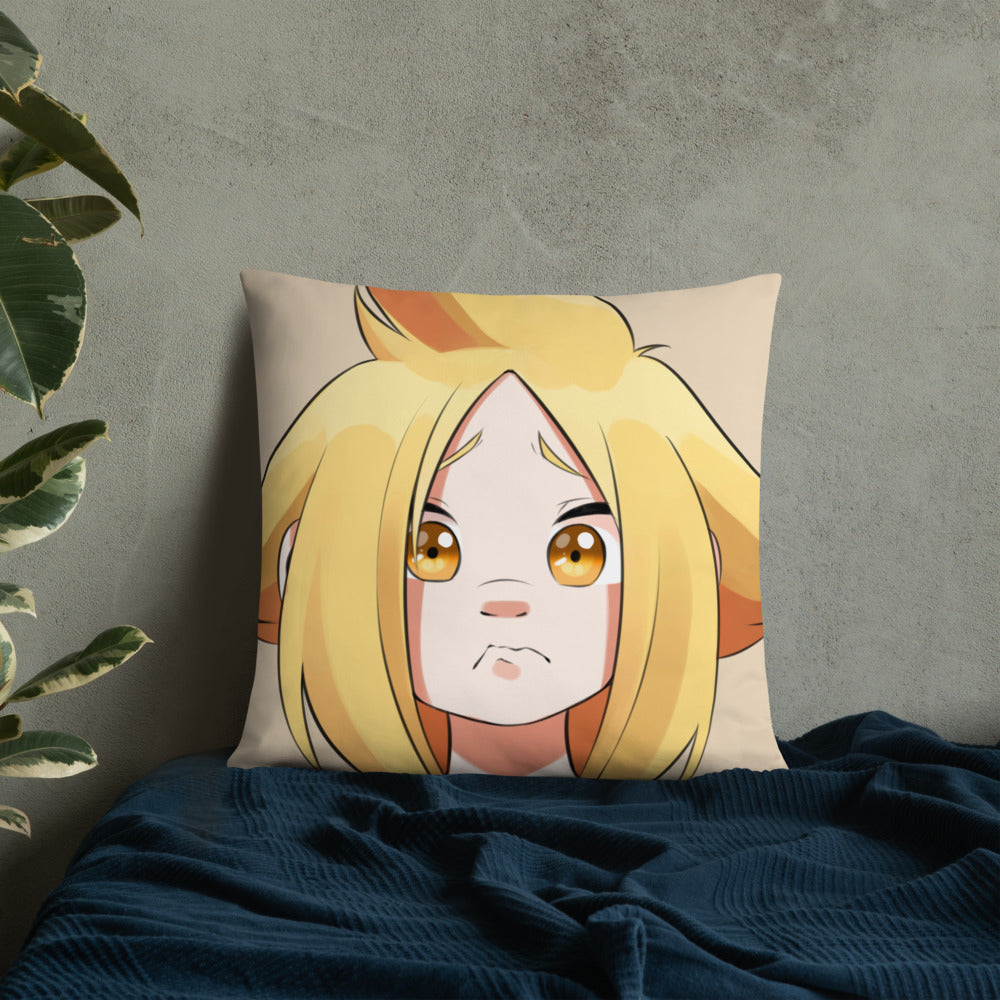 Throw Pillow (Bucki)