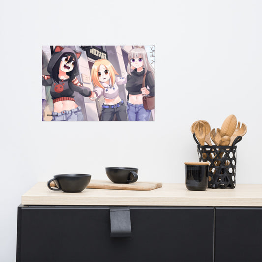 GG Trio New Look Poster