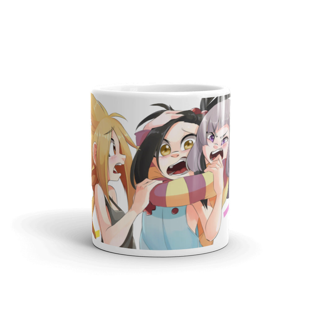 GG Trio White mug