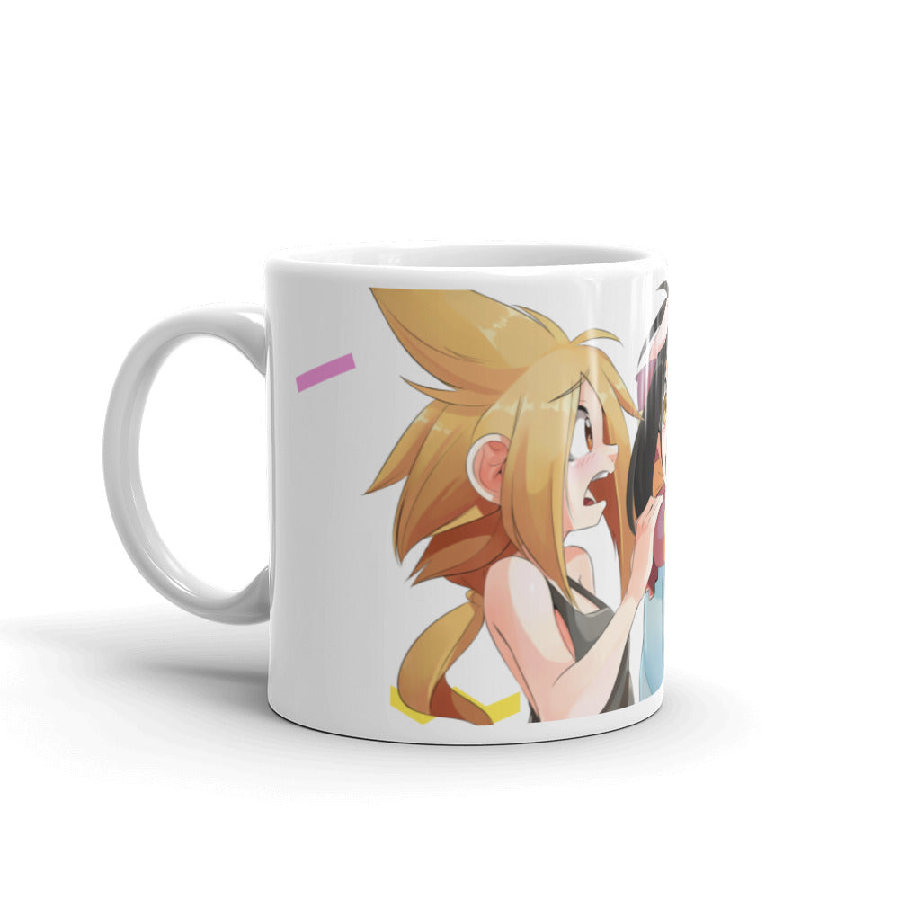 GG Trio White mug