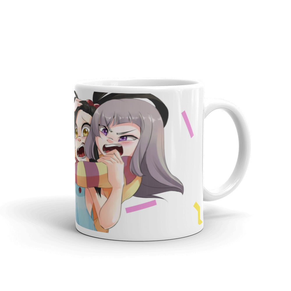 GG Trio White mug