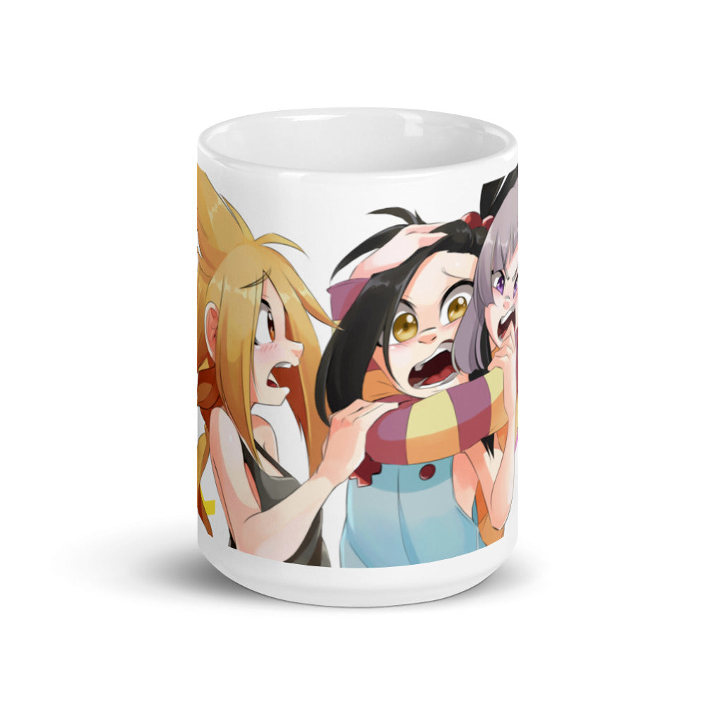 GG Trio White mug