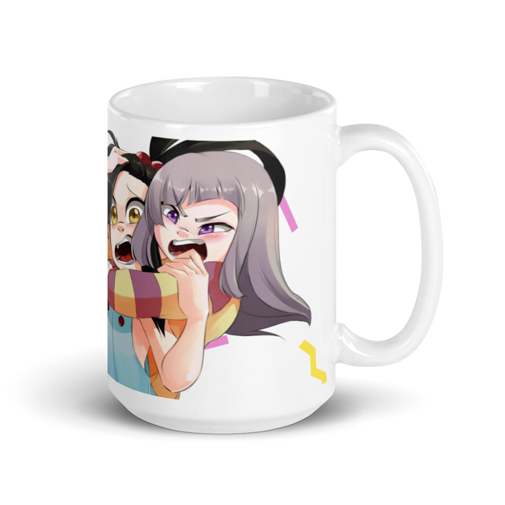 GG Trio White mug